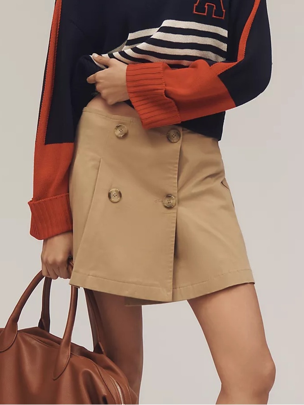 NWT Anthropologie Maeve Reworked Pleated Mini Skirt - Picture 4 of 10